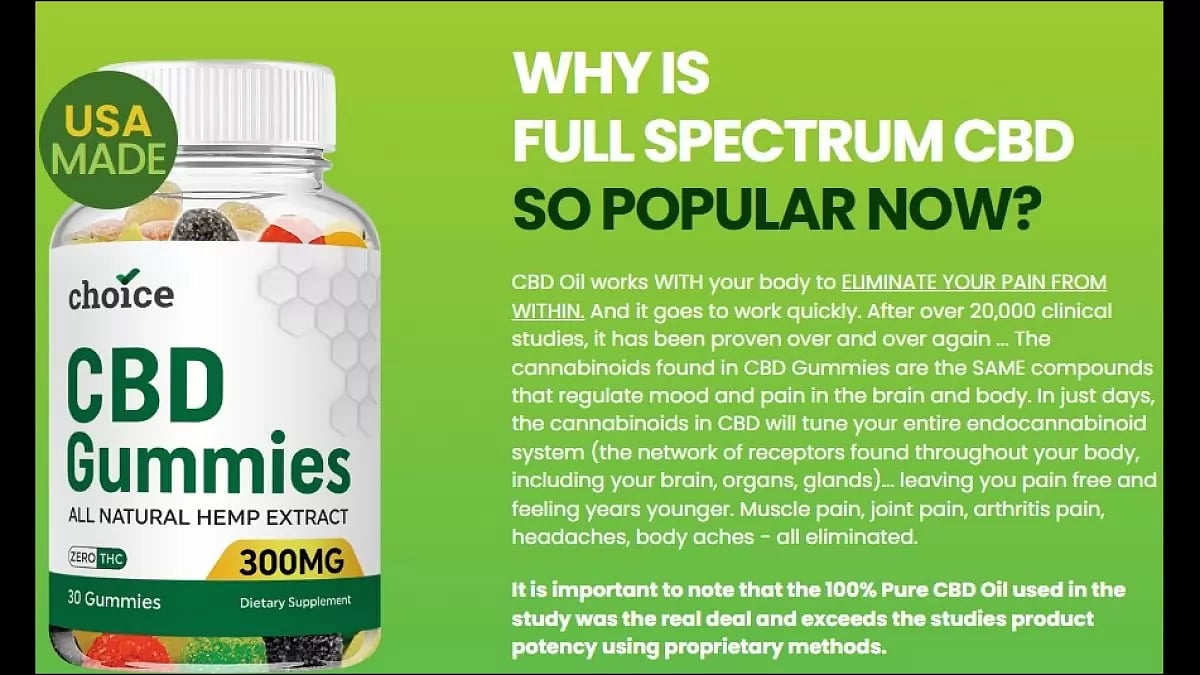 Choice CBD Gummies 