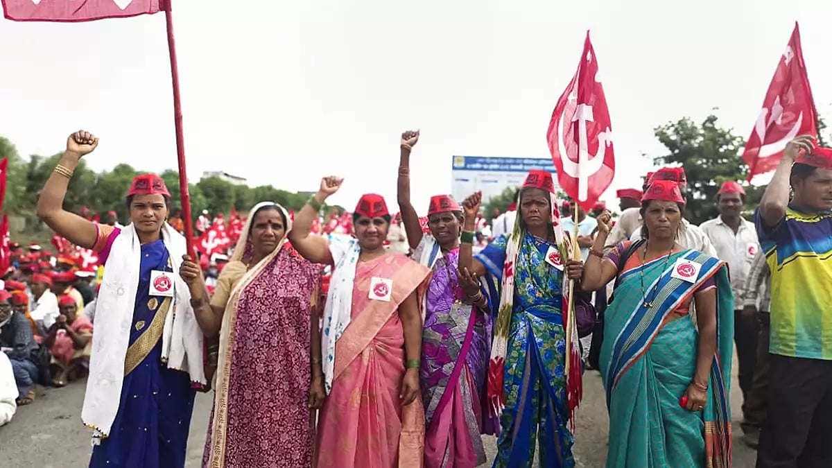 Farmers march towards Mumbai