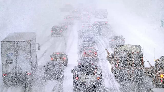 In Pics | Winter Storm Hits Northeast US With Heavy, Wet Snow; Thousands Without Power