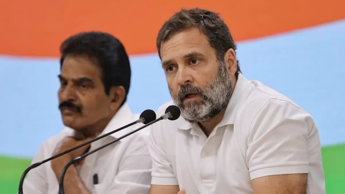 Rahul Gandhi press conference