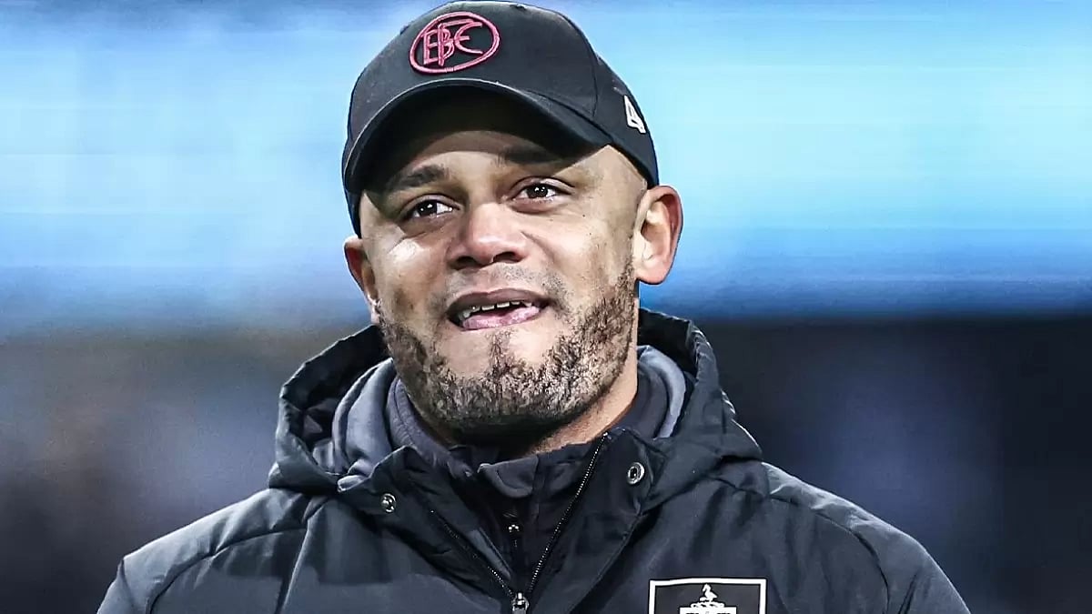 Kompany captained Manchester City for eight years.