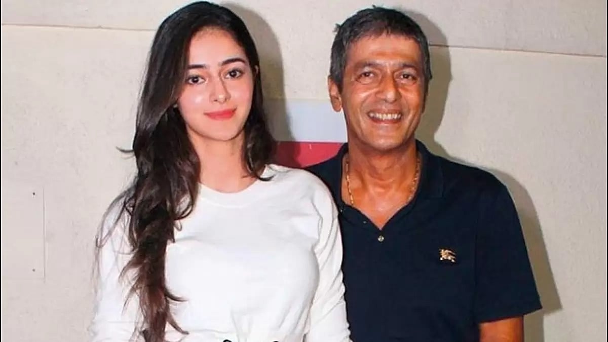 Ananya Pandey and Chunky Panday