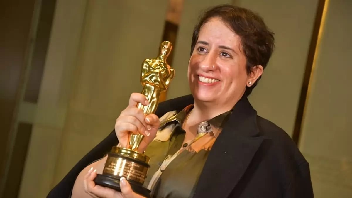 Guneet Monga reached India after Oscar win