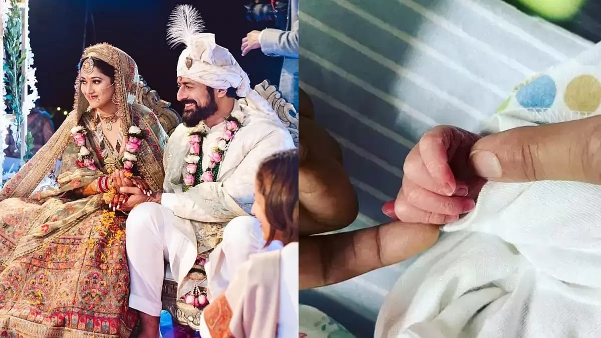 Mohit Raina announces the birth of his baby girl