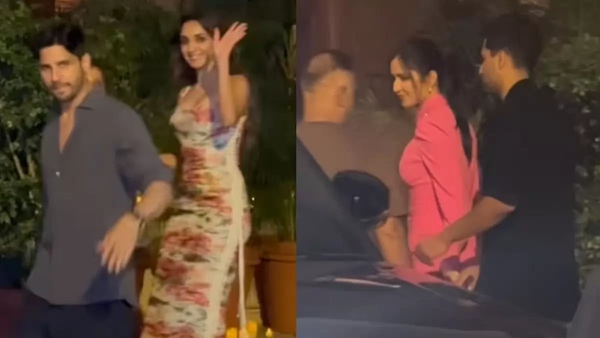 Kiara-Sidharth, Vicky-Katrina At Shweta Bachchan's Birthday