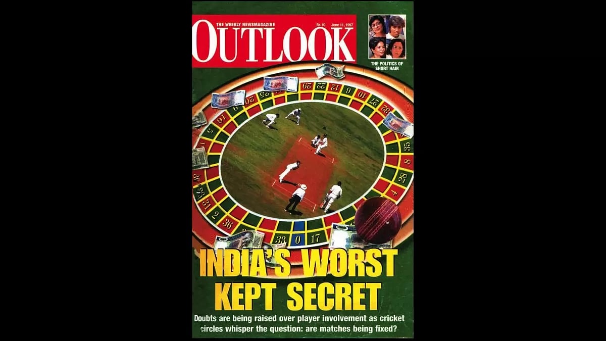 Outlook's 1997 investigative cover on match-fixing