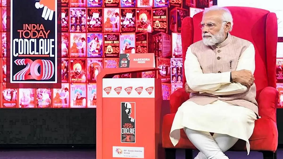 PM Modi at India Today Conclav