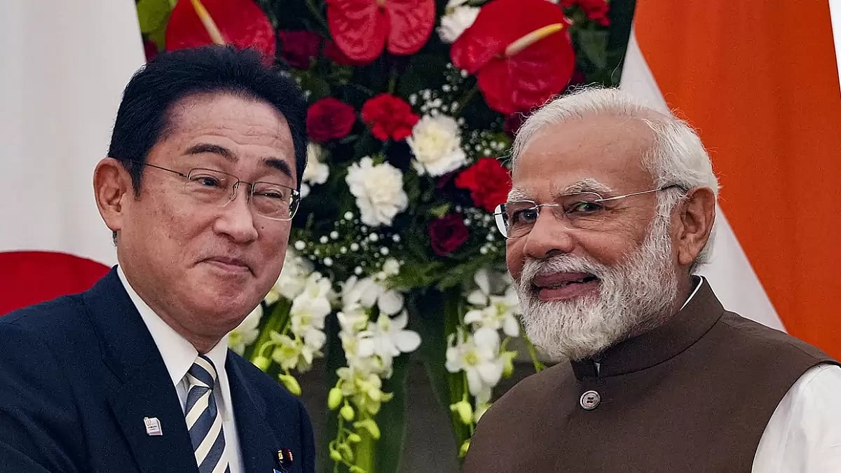 Japanese PM Fumio Kishida in Delhi