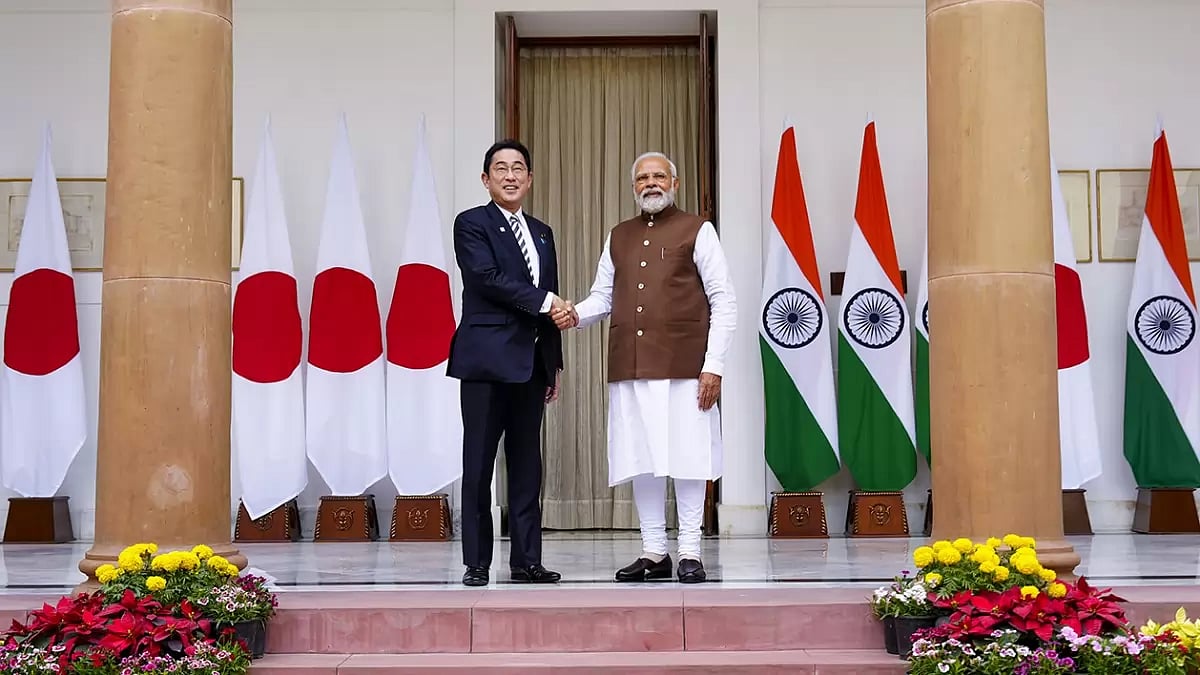 Japanese PM Fumio Kishida in Delhi