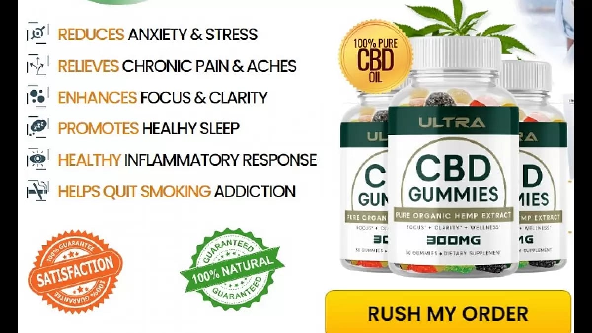 Ultra CBD Gummies Reviews 