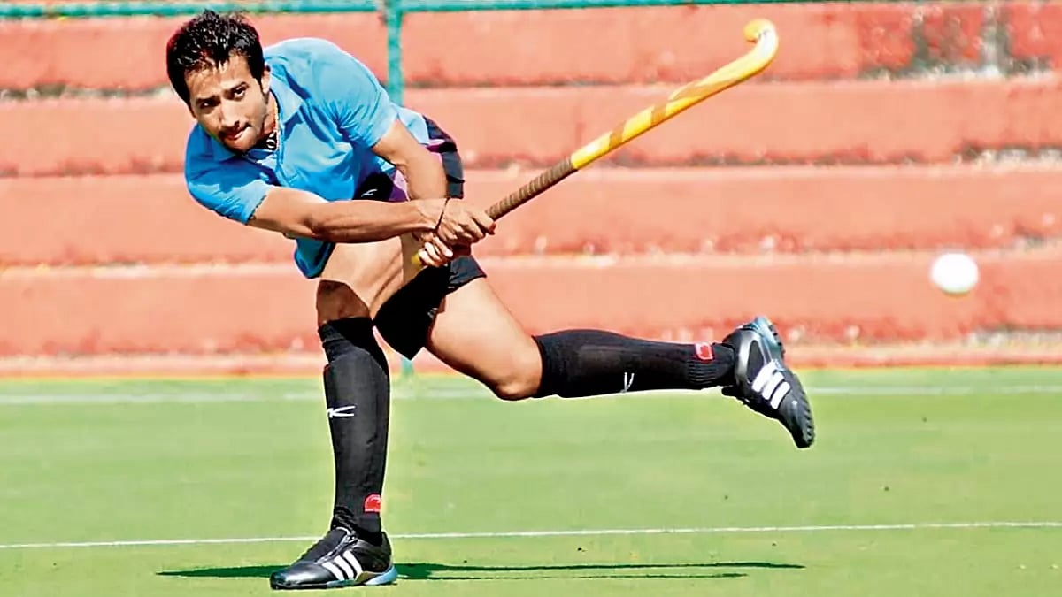 Sporting Excellence: Adam Sinclair in action