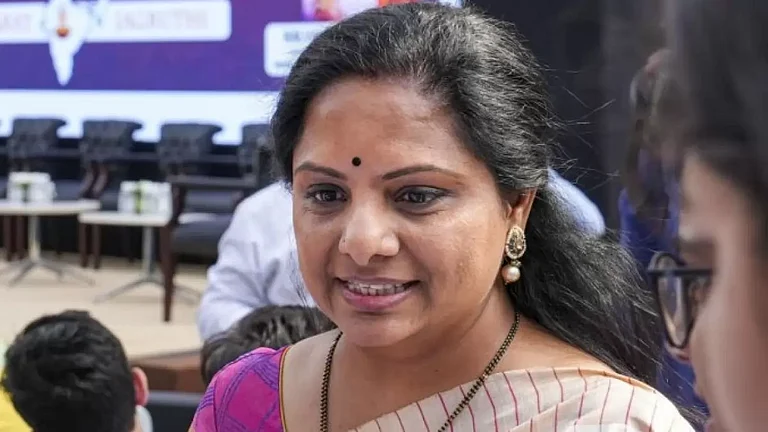 BRS leader K Kavitha  - null