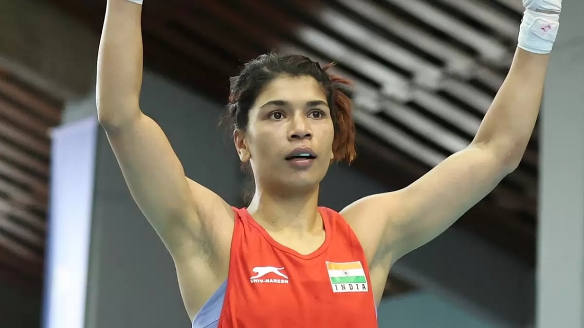 The World Championships was Nikhat's second international event in the 50kg event.