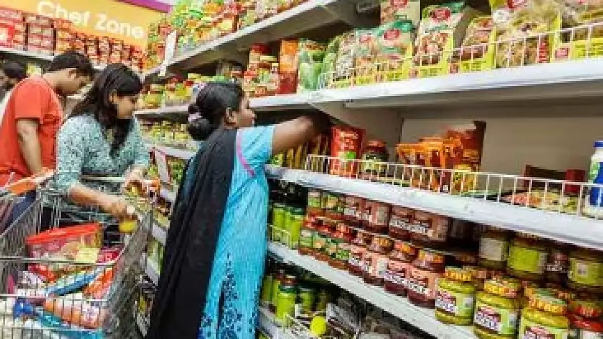 People buying processed food at supermarkets. (Representational image)