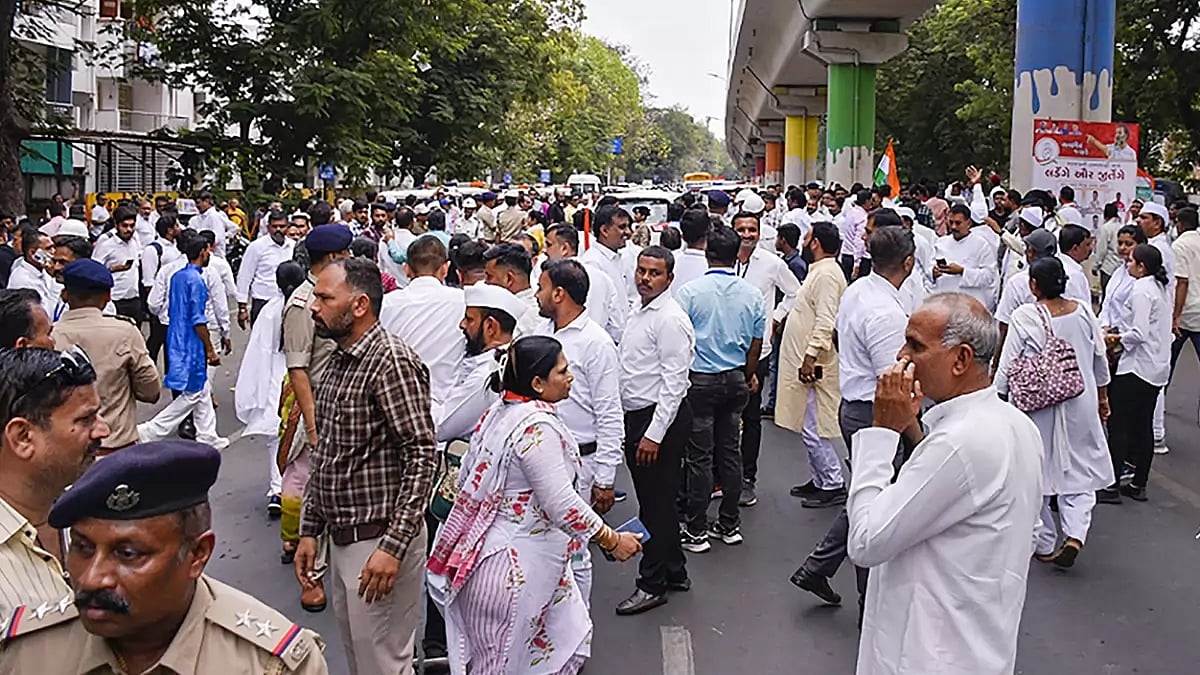 Rahul Gandhi at Surat Court