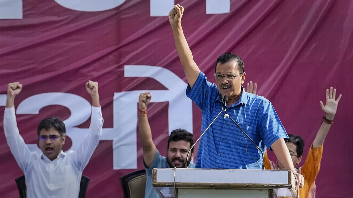 AAP public meeting at Jantar Mantar