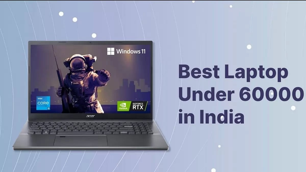 10 Best Laptops Under 60000 in India