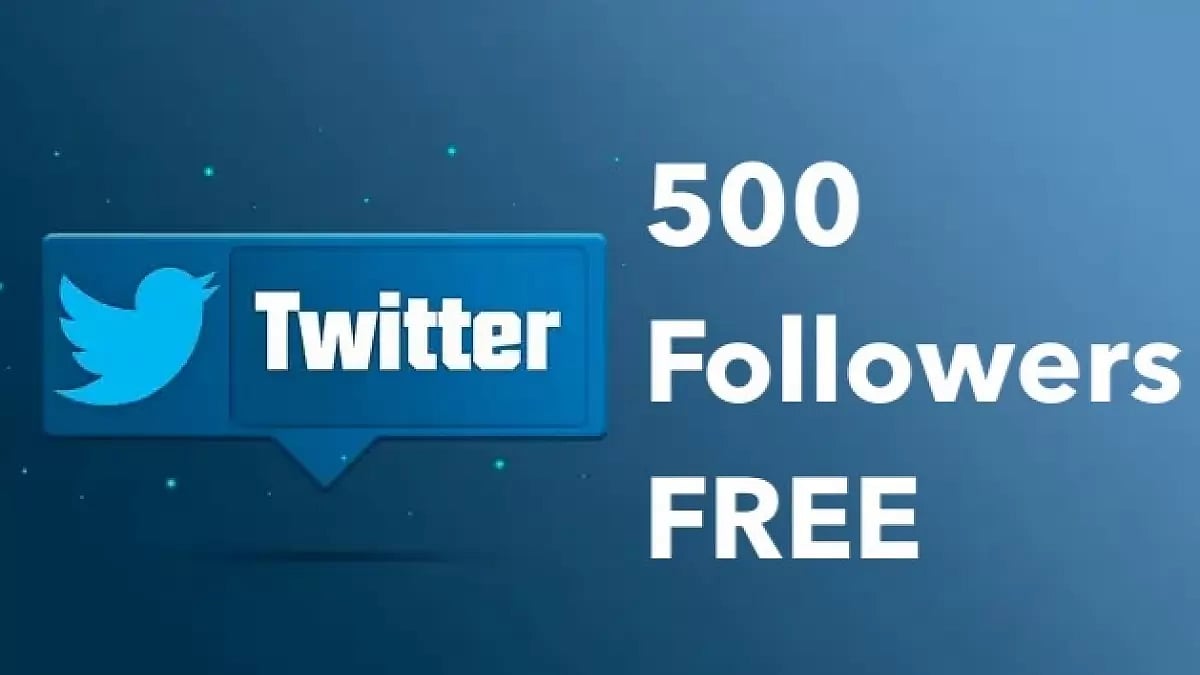 Get 500 Followers On Twitter For Free