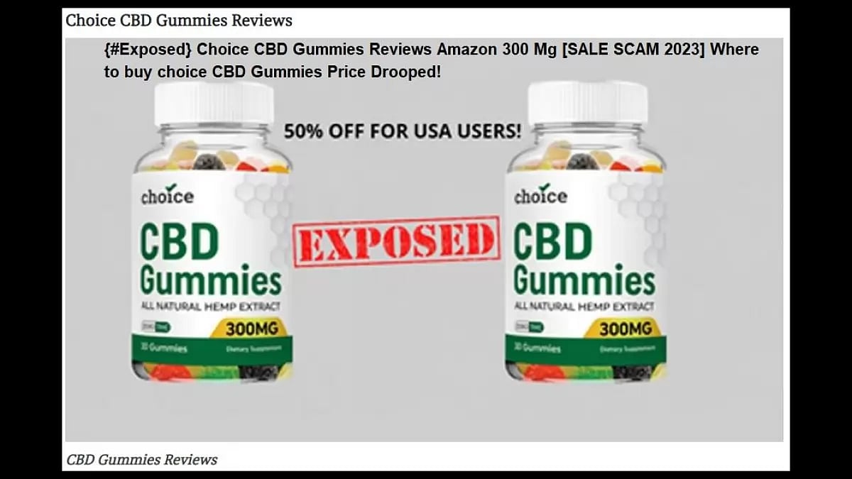 Choice CBD Gummies 