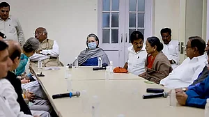 Congress meeting at AICC HQ