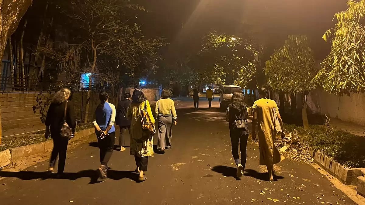 These midnight walks are an effort to reclaim the women’s right to public space in the night