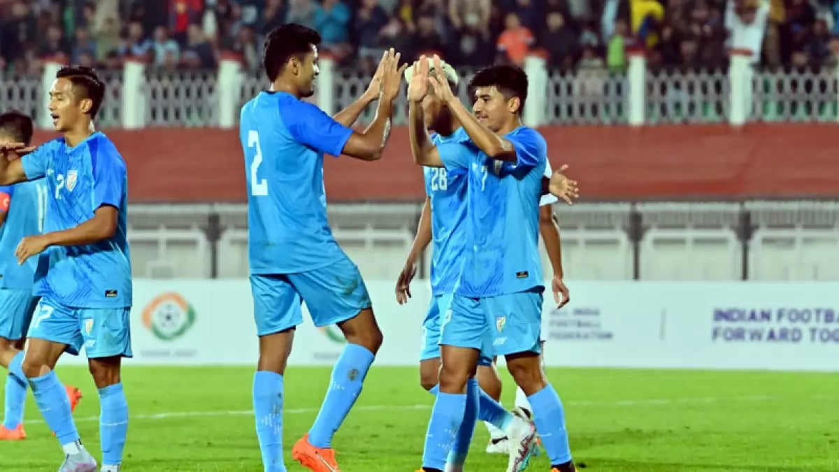 Anirudh Thapa scored the game's solitary goal in India's win over Myanmar in the opening match.