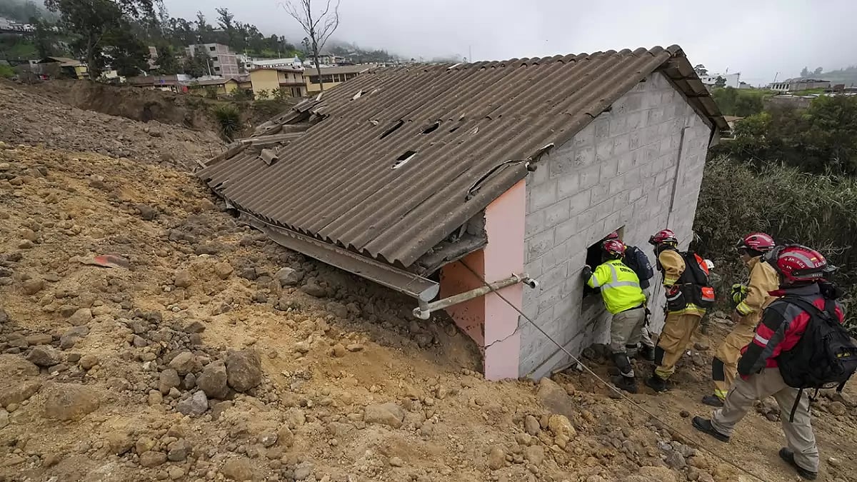 Landslide in Ecuador
