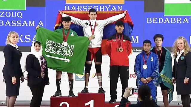 Indian Weightlifter Bharali Bedabrate Bags World Youth Championships Bronze