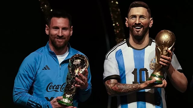 Lionel Messi's Statue To Be Placed At CONMEBOL Football Headquarters - In Pics