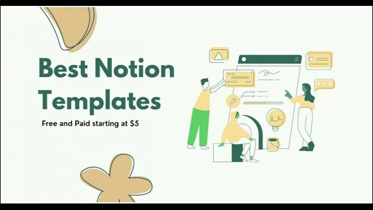  Notion Templates 