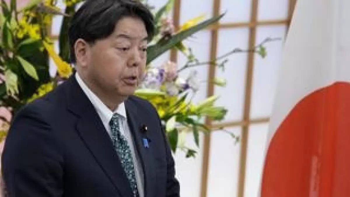 Japanese FM Yoshimasa Hayashi