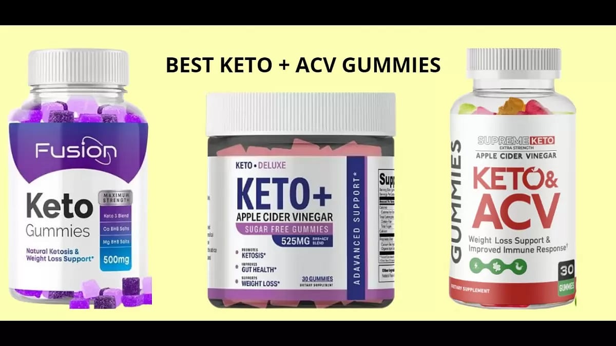 Deluxe Keto + ACV Gummies
