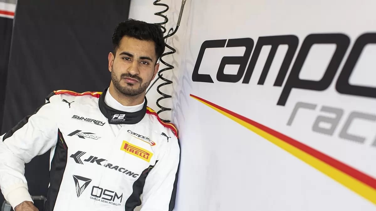 This was Maini's maiden podium finish in F2.