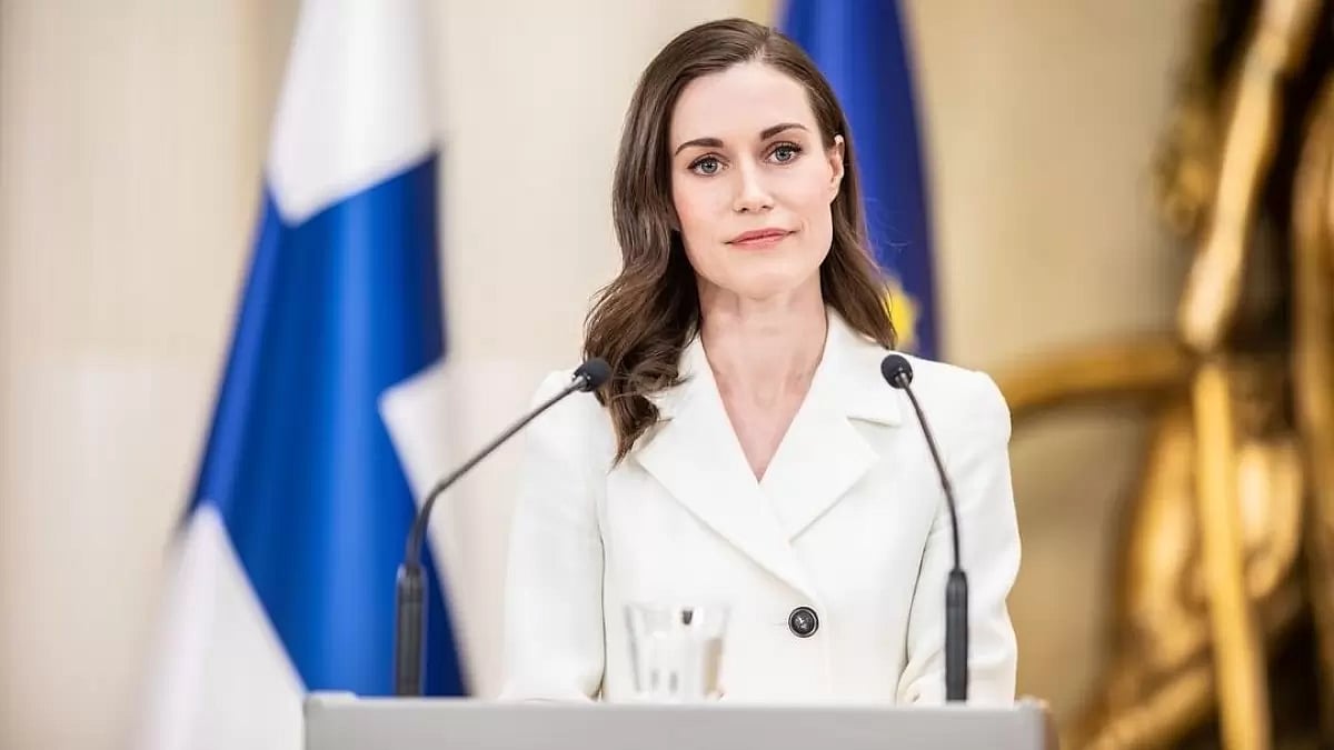 Finland's outgoing Prime Minister Sanna Marin 