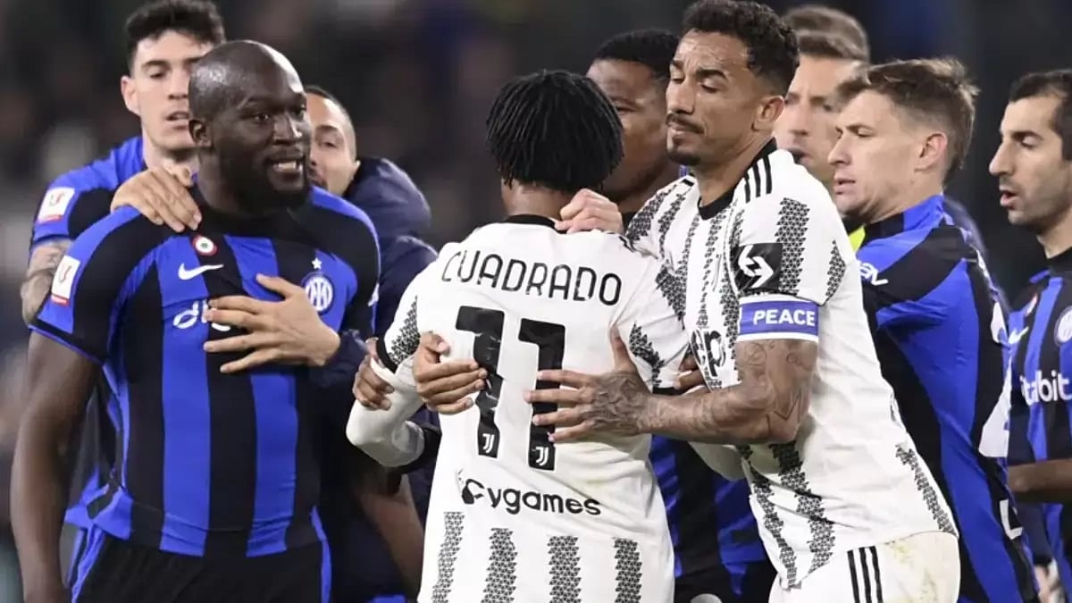 Lukaku, Cuadrado and Handanovic will miss the second leg on April 26.