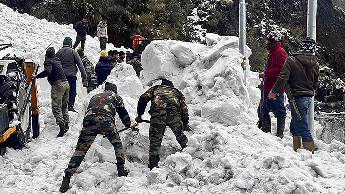 Avalanche in Sikkim