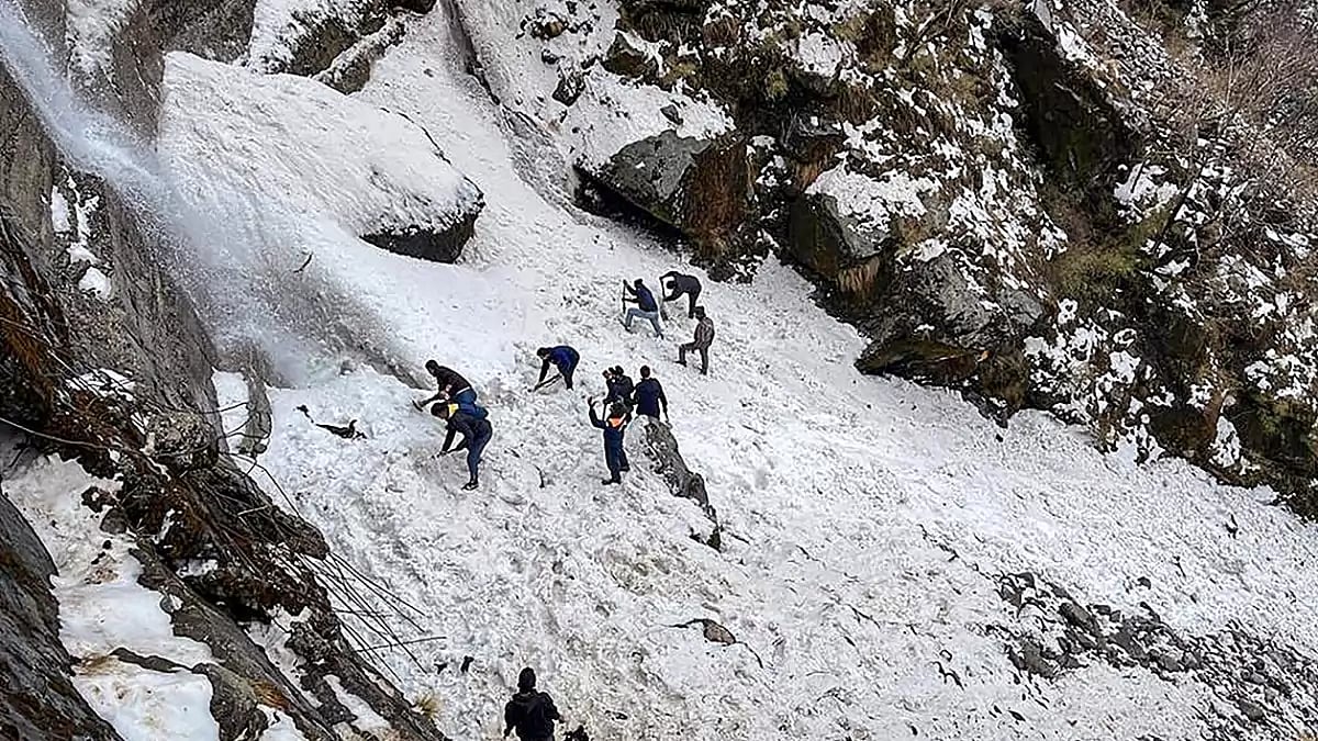 Avalanche in Sikkim