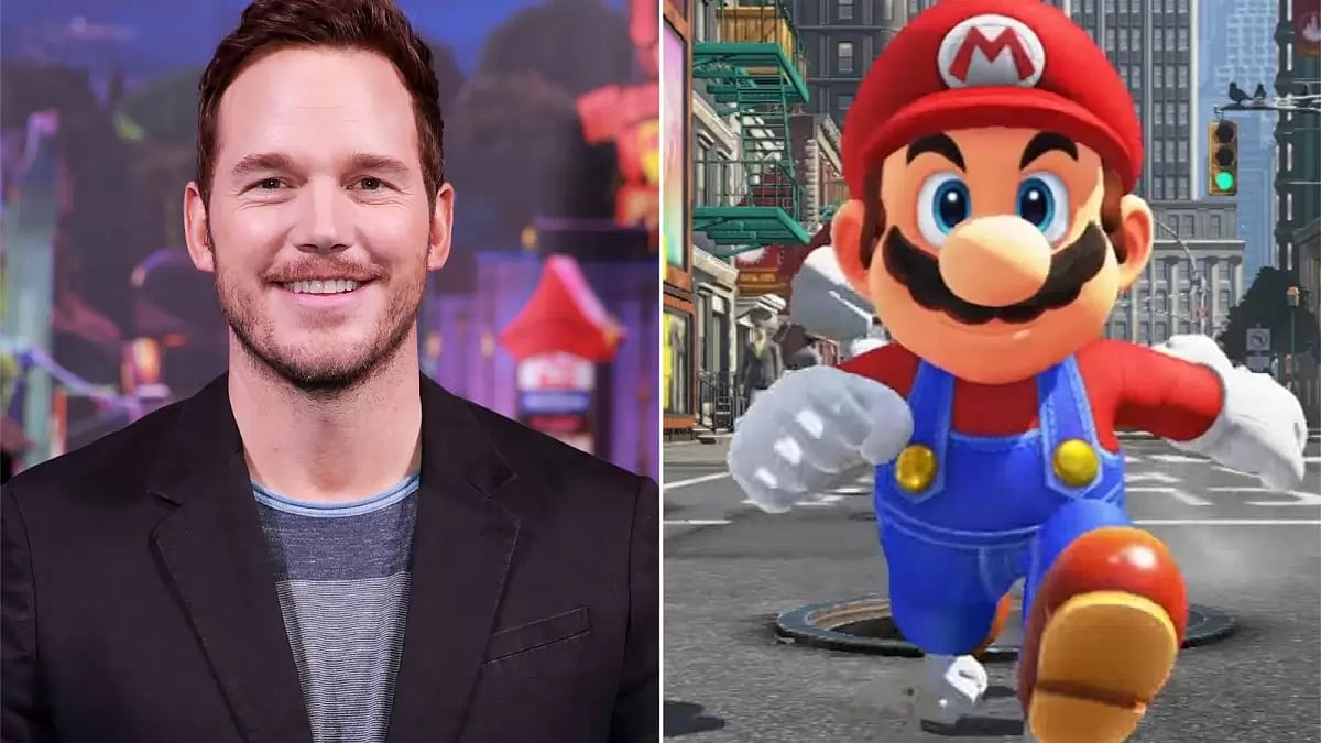 Chris Pratt And Super Mario