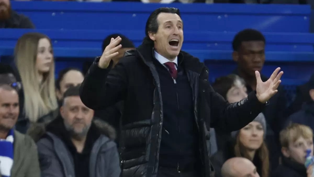 Emery took charge of Villa on Nov. 1, replacing Steven Gerrard.