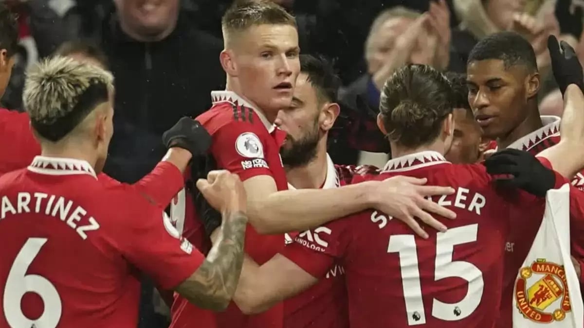 United are level on points with third-placed Newcastle and three ahead of fifth-placed Tottenham.