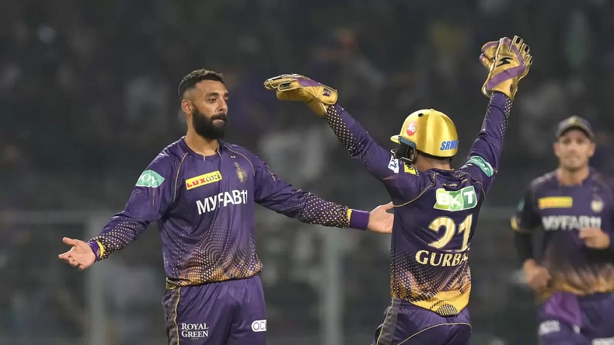 Chakravarthy picked up 4 wickets for 15 runs on Thursday.