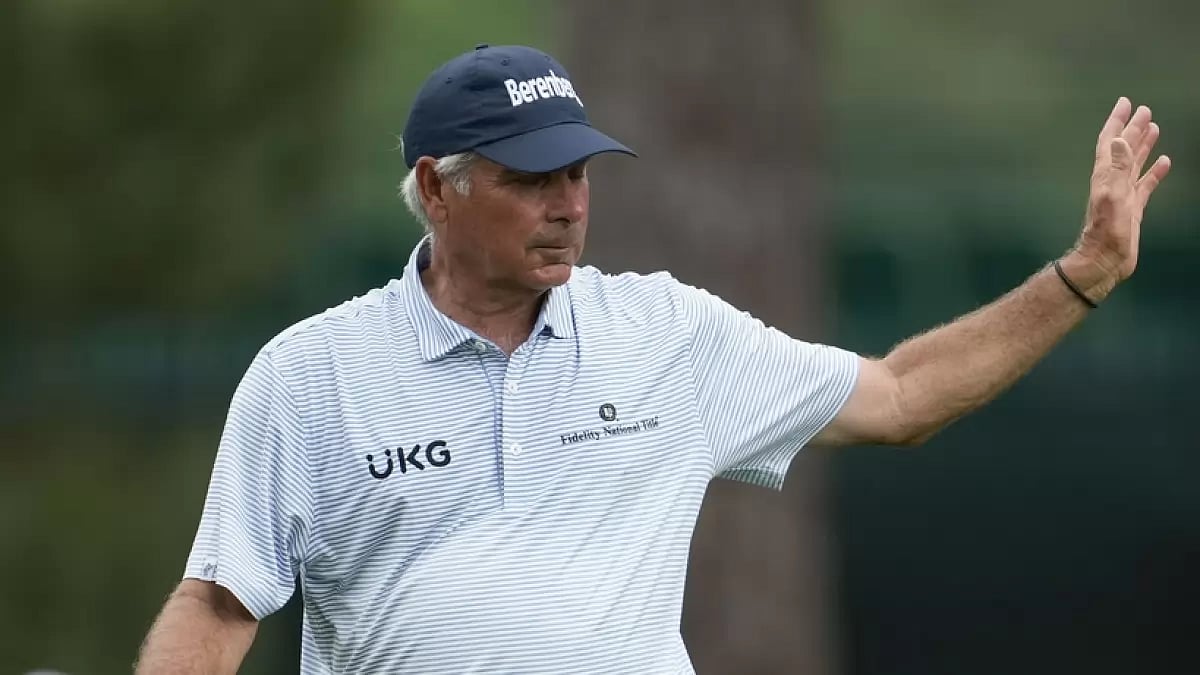 Couples became the oldest player to make the cut at Masters.