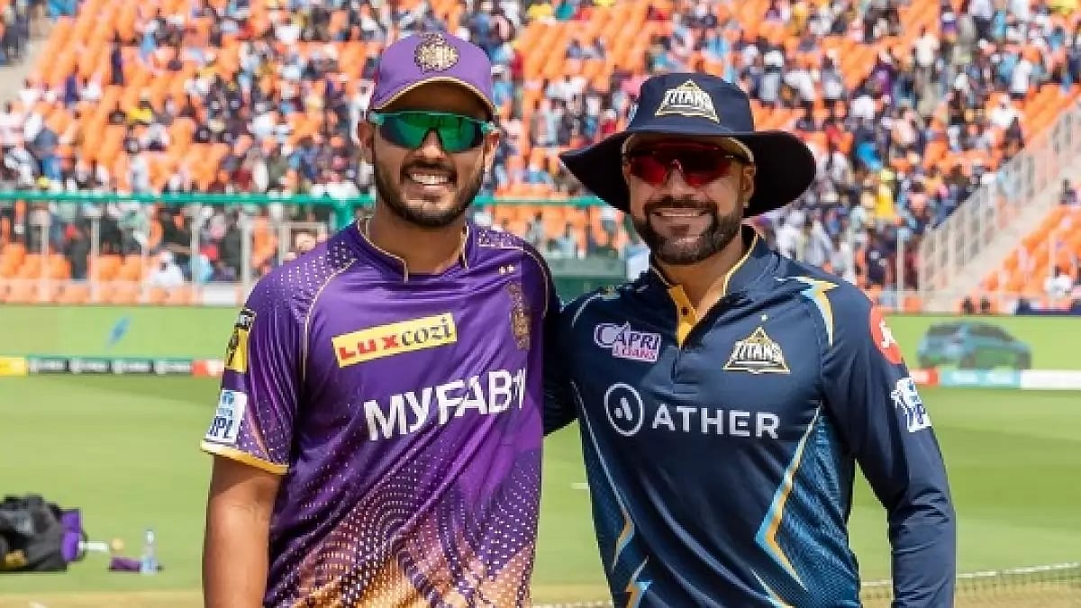 In the only meeting between both sides, GT beat KKR by 8 runs.