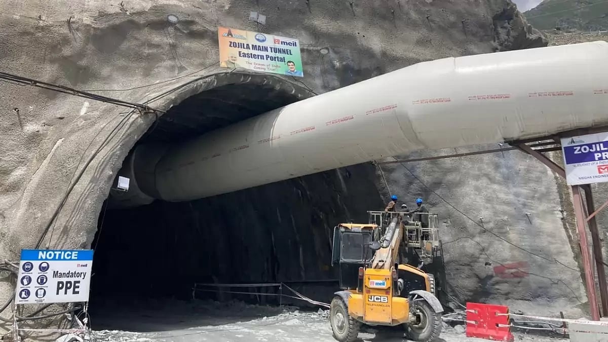 The Zojila Tunnel linking Kashmir Valley and Ladakh is a major project with strategic importance in the region