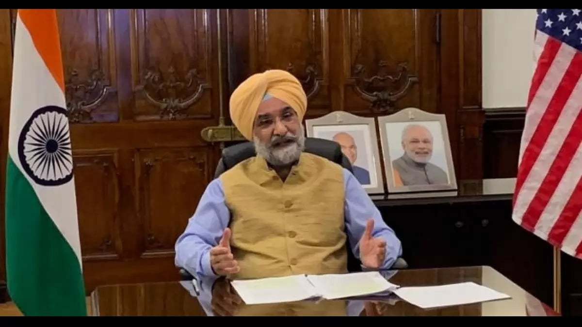 India’s Ambassador to the US Taranjit Singh Sandhu - null