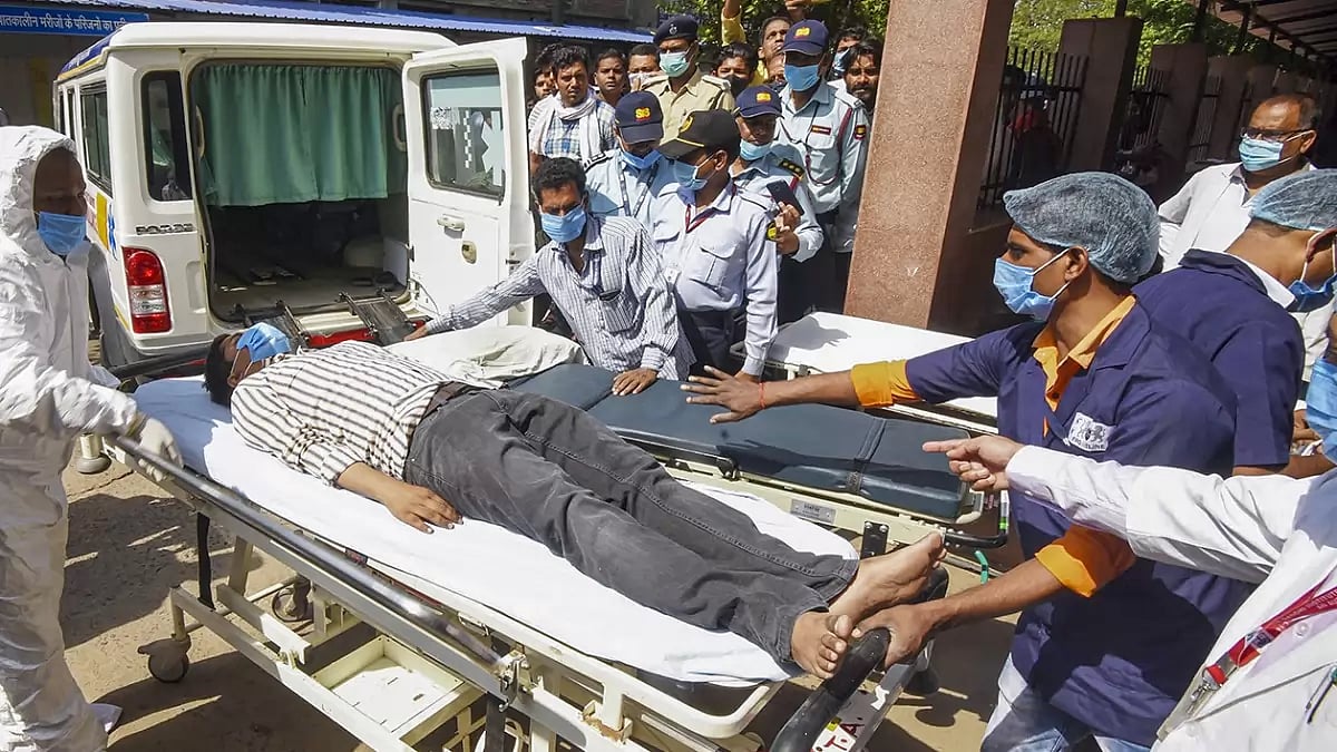 Mock drill for COVID-19 preparedness