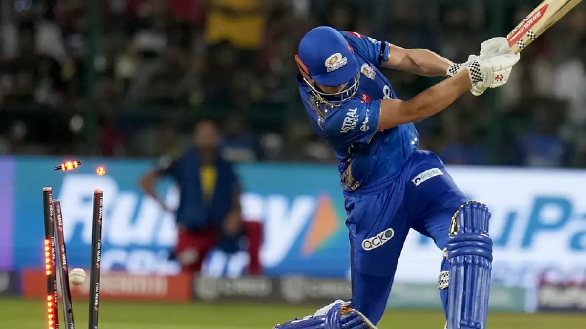 The 'Million Dollar Boy' Cameron Green is yet to fire for Mumbai Indians this season.