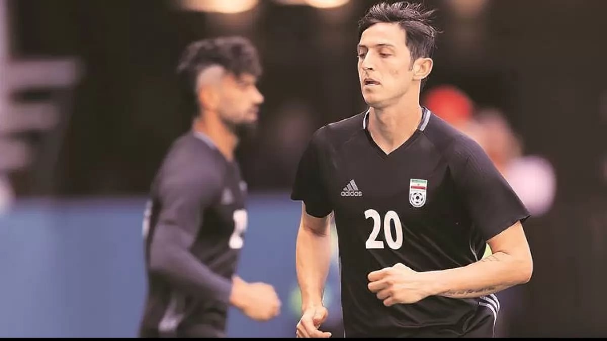 Iran’s Sardar Azmoun 