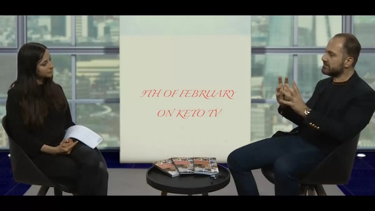 In conversation with  Professor Nikolaos Tzenios (Right)