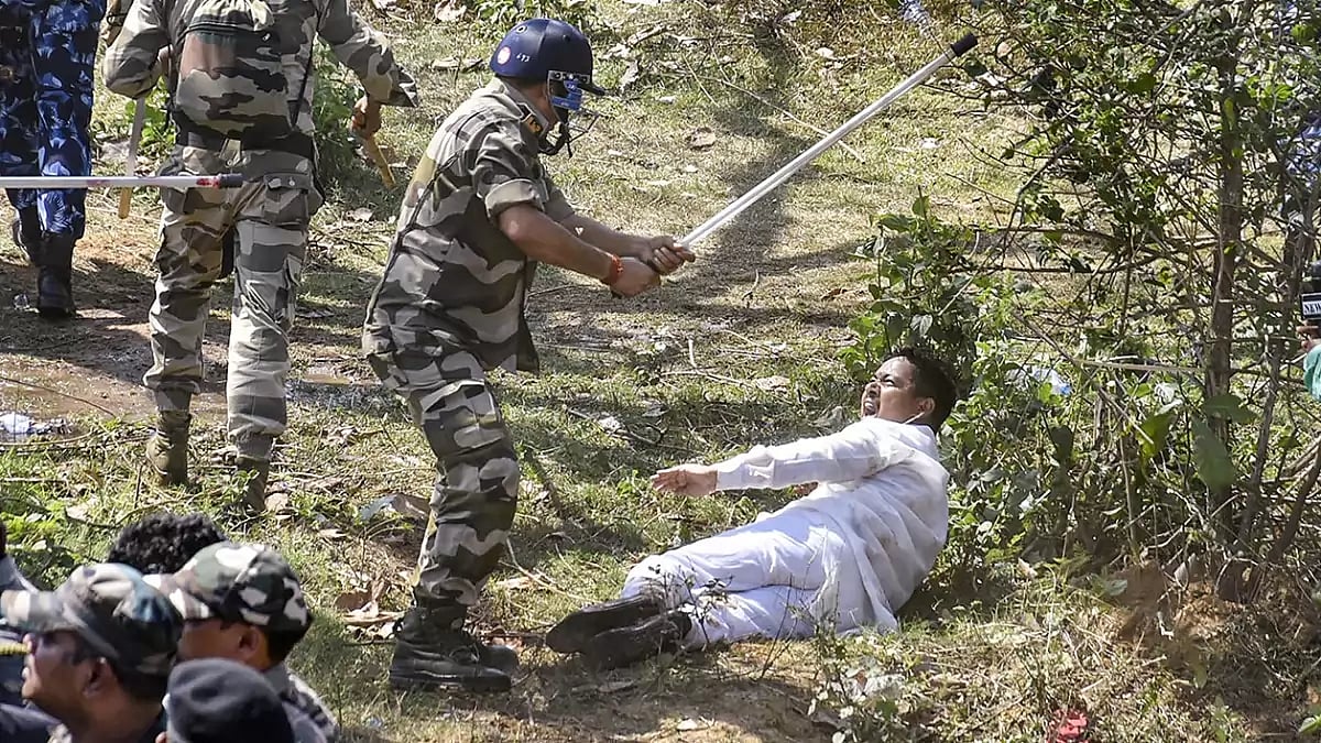 BJP protests against Jharkhand government